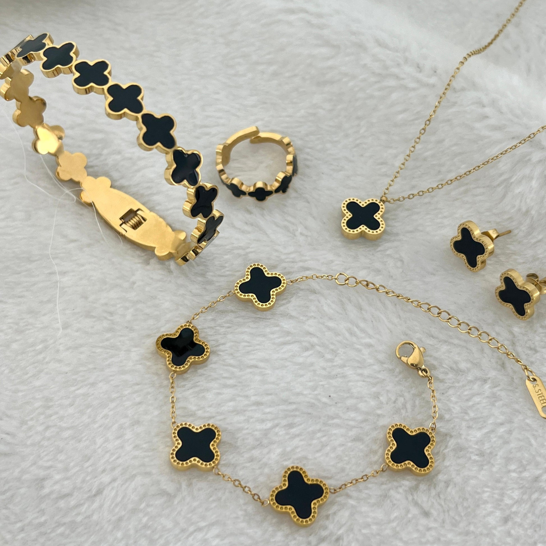 Complete Clover Jewellery Set